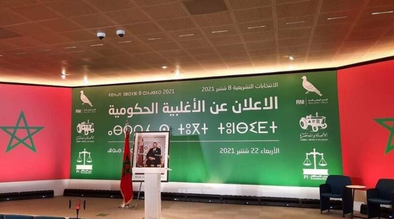 coalition-gouvernement-maroc-2021